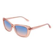 Roze Cat Eye Zonnebril Guess , Pink , Dames