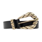 Leren riem IRO , Black , Dames