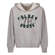 Journey Hoodie Golden Goose , Gray , Dames