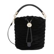 Mini tas S Furla , Black , Dames