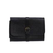 Pre-owned Leather louis-vuitton-bags Louis Vuitton Vintage , Black , D...