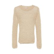 De Stijlvolle VIC Top Paloma Wool , Beige , Dames