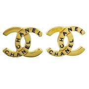 Pre-owned Fabric chanel-jewelry Chanel Vintage , Yellow , Dames