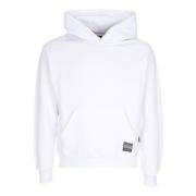 Witte hoodie met voorzak Propaganda , White , Heren