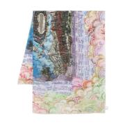 Grafisch Print Omslagdoek Faliero Sarti , Multicolor , Dames