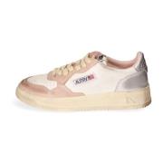 Vintage Lage Sneaker met leren bovenwerk Autry , Multicolor , Heren