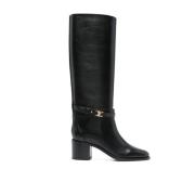 Elegant High Boot Triumph Style Celine , Black , Dames