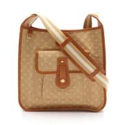 Pre-owned Leather louis-vuitton-bags Louis Vuitton Vintage , Beige , D...