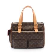 Pre-owned Leather louis-vuitton-bags Louis Vuitton Vintage , Brown , D...