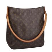 Pre-owned Canvas louis-vuitton-bags Louis Vuitton Vintage , Brown , Da...