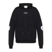 Sweatshirt met logo Iceberg , Black , Heren