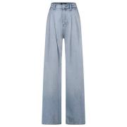 Pristina Stijlvolle Broek Ibana , Blue , Dames