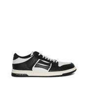 Zwarte Vetersneaker met Merkhiel Amiri , Black , Heren