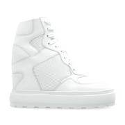 Wedge sneakers Casadei , White , Dames