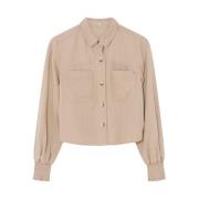 Elegante Jas Gustav , Beige , Dames