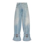 Wijde broek JW Anderson , Blue , Dames