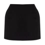 Hourglass Mini Rok Balenciaga , Black , Dames