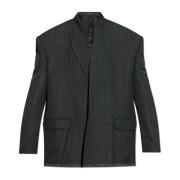 Wollen blazer Balenciaga , Gray , Heren