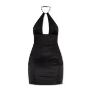 Jurk met halternek Dsquared2 , Black , Dames