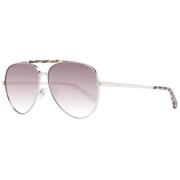 Bruine Aviator Zonnebril Unisex Guess , Multicolor , Unisex