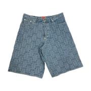 Gestreepte Shorts - Stijlvol en Trendy Kenzo , Blue , Heren