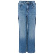 Lani Streep Denim Jeans Opus , Blue , Dames