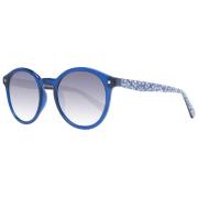 Blauwe Dames Zonnebril Rond Verloop Ted Baker , Blue , Dames