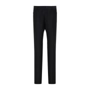 Luxe Zwarte Broek Tom Ford , Black , Heren