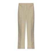 Geplooide broek Jil Sander , Beige , Dames