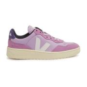 Paarse Sneakers V-90 Orchidee/Wit Veja , Purple , Dames