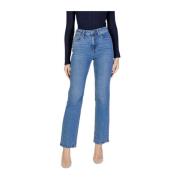 Katoenmix Jeans met Elastaan Vero Moda , Blue , Dames