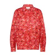 Sancho Lange Mouw Blouse Fabienne Chapot , Red , Dames