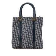 Pre-owned Canvas dior-bags Dior Vintage , Blue , Dames