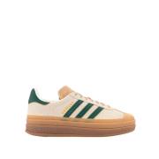 Suède sneakers met kenmerkende zijstrepen Adidas , Beige , Dames