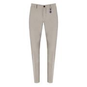 Gestreepte beige & lichtblauwe broek Manuel Ritz , Blue , Heren