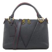 Pre-owned Canvas totes Louis Vuitton Vintage , Black , Dames