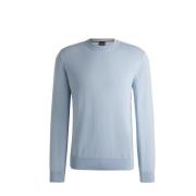 Blauwe Sweater Pacas L Hugo Boss , Blue , Heren