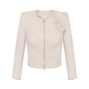 Stijlvolle Jurk Collectie Elisabetta Franchi , Yellow , Dames