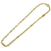 Pre-owned Fabric chanel-jewelry Chanel Vintage , Yellow , Dames