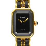 Pre-owned Glass watches Chanel Vintage , Yellow , Dames