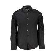 Elegant Slim Fit Overhemd met Lange Mouwen Calvin Klein , Black , Here...