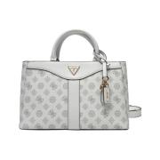 Witte Handtas Chic en Trendy Guess , White , Dames