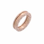 Pre-owned Rose Gold rings Bvlgari Vintage , Pink , Dames