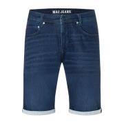 Denim Shorts MAC , Blue , Heren