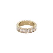 Kristal Strass Ring voor Vrouwen Notre-v , Yellow , Dames