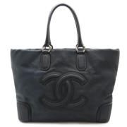 Pre-owned Fabric handbags Chanel Vintage , Black , Dames