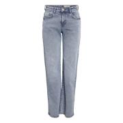 Wijde Jeans Nmyolanda Stijl Noisy May , Blue , Dames