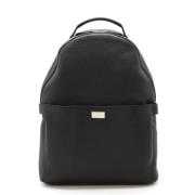 Pre-owned Leather backpacks Fendi Vintage , Black , Unisex