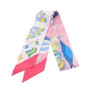 Pre-owned Silk scarves Hermès Vintage , Multicolor , Dames