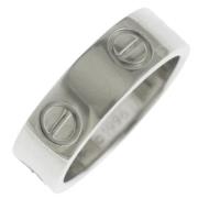 Pre-owned Silver rings Cartier Vintage , White , Dames